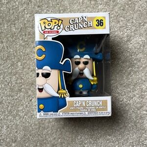 Funko Pop! Ad Icons Cap'n Crunch Figure Brand New